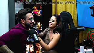 Havena Sucks Presenter On Podcast While Husband Watches!