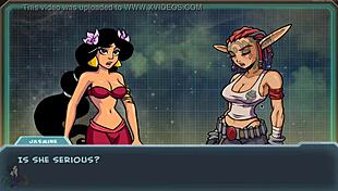 Akabur's Star Channel 34 Part 17: Maid Ashelin in Cosplay.