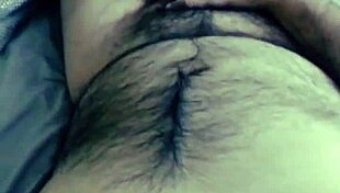 Enjoying a tasty treat with a hairy friend