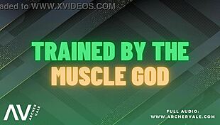 Oh, submit to this gay muscle god's cock worship in the garage for findom domination!