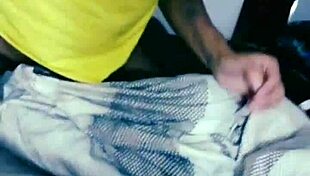 Enjoying a tasty treat with a hairy friend