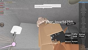 just another day with roblox porn, watching ebony babes bent over for big black cock.