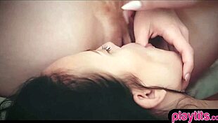 Redhead teen fucks brunette