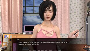 Beautiful MILF and big tits domination in a Porn In 3D game