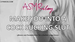 This eroticaudio turns you into a cock sucking slut, sucking and blowing hard