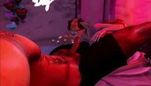 i-i surprised my boyfriend with a slutty waifu night