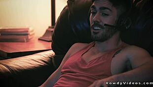 Straight gamers try gay sex after avatars hook up 😏