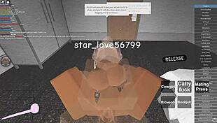 just another day with roblox porn, watching ebony babes bent over for big black cock.