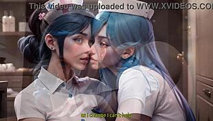 i'm an 18yo nurse getting assfucked and covered in cum by patients.