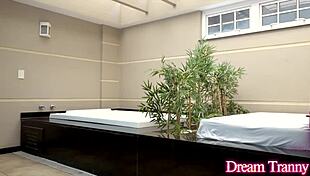 I, uh, skinny trans girl thaysa carvalho lets the machine fuck my hole