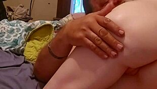 enjoying my wife's tight body in intense anal pleasure