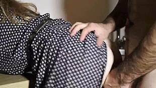 Hard anal with a hot girl straight from the wild party!