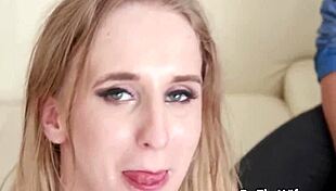 Tall Blonde Wife Emily Ross Fucks Hard Beside Her Cuckold. She Takes Every Inch with Ease.