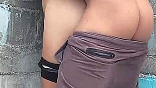 Against The Wall With My Brunette Neighbor