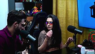 Havena Sucks Presenter On Podcast While Husband Watches!