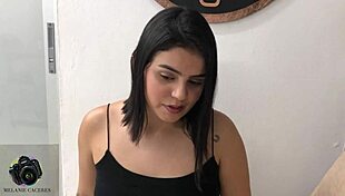 Rating my neighbor's cock in pov spanish style