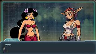 Akabur's Star Channel 34 Part 17: Maid Ashelin in Cosplay.