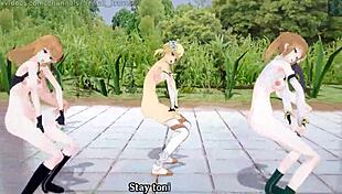 Pussyverse mmd chung ha stay tonight hoyogirls lumine stelle kiana nicole