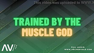 Oh, submit to this gay muscle god's cock worship in the garage for findom domination!