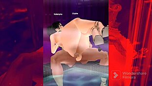 So hot serving breakfast to my papi with hardcore action