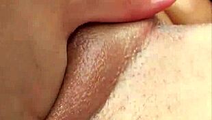 Brunette Teen Freak Fingers Shaved Pussy by Pool