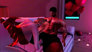 i-i surprised my boyfriend with a slutty waifu night