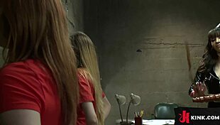 Submissive sluts take it in the ass hard in prison