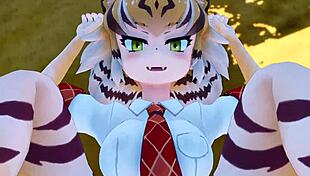 bengaru tora adventures in kemono friends anime world