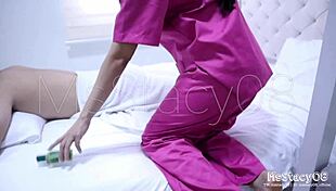 pinay masseuse offers extra service, feels so good in home massage! 😍