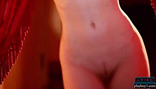 Lana and Mosh strip nude