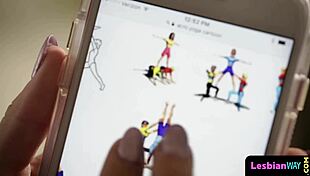 i licked yoga babes' pussies in group foursome