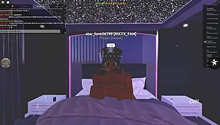 just another day with roblox porn, watching ebony babes bent over for big black cock.