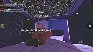 just another day with roblox porn, watching ebony babes bent over for big black cock.