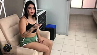 Rating my neighbor's cock in pov spanish style