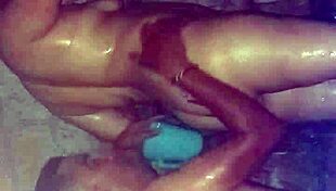 Detailed Fucking Of Her Ass In The Oiled Bathroom With Moaning And Ass Licking