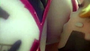 d.va mercy widowmaker licking pussy in lesbian defloration! so hot!