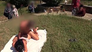 Want To Join The Public Meadow Orgy?