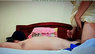 Gruesoo lets me test his dick with my huge tits.