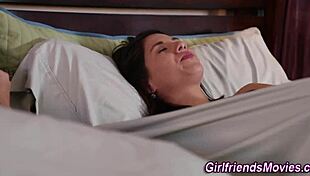 petite teen fingers milf in steamy girl on girl action