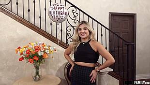 Stepdaughter Carter Cavelli Licks And Gets Hardcore Fuck From Uncle