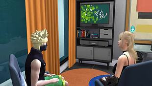 oh damn, misa amena watchin movie with naruto n got all hot, so we hit bed to fuck like hinata