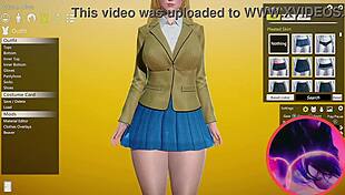 Big-boobed chub gets naughty in this 3D animated hentai