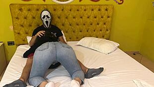 I got a free blowjob from ghostface for halloween