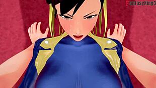 chun-li in fortnite street fighter crossover