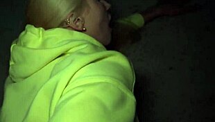 a stunning blonde euro babe gets hard deep dicking from public agent in outdoor pov reality