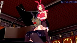 Festenia muse chitose kisaragi sagiri sakurai intense lesbian hentai play 😍💦