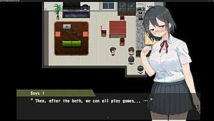 i'm fingering my magical breasts in this anime game part 6