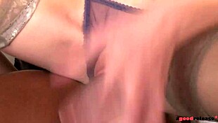 oh wow, nympho secretary wiska is getting her first interracial anal fuck! hardcore blowjob and assfucking with european glamour