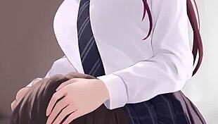 Cute anime cartoon episode one features charming characters