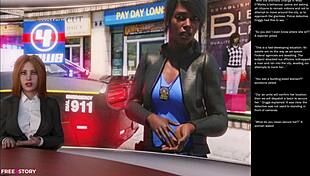 big apple small gesture in 3d cartoon episode